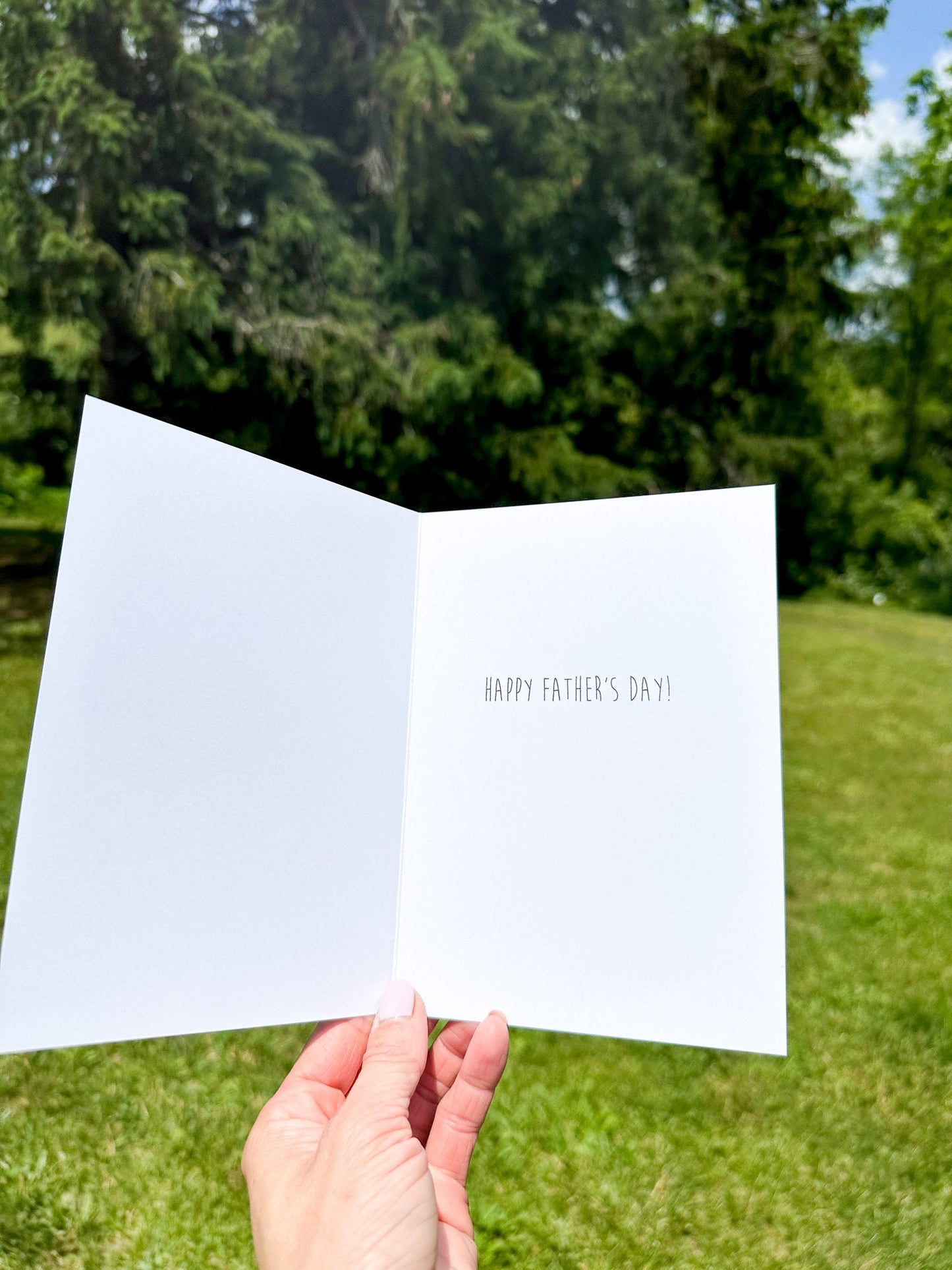 Funny Pun Father's Day Card "We Love You Lawn Time" Lawnmower Father's Day card from Spouse and Kids