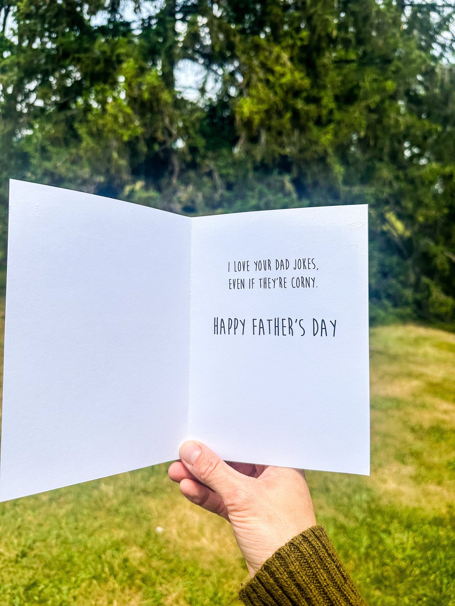 Funny Father's Day Card, Dad Jokes Father's Day Card From Child, Son, Daughter
